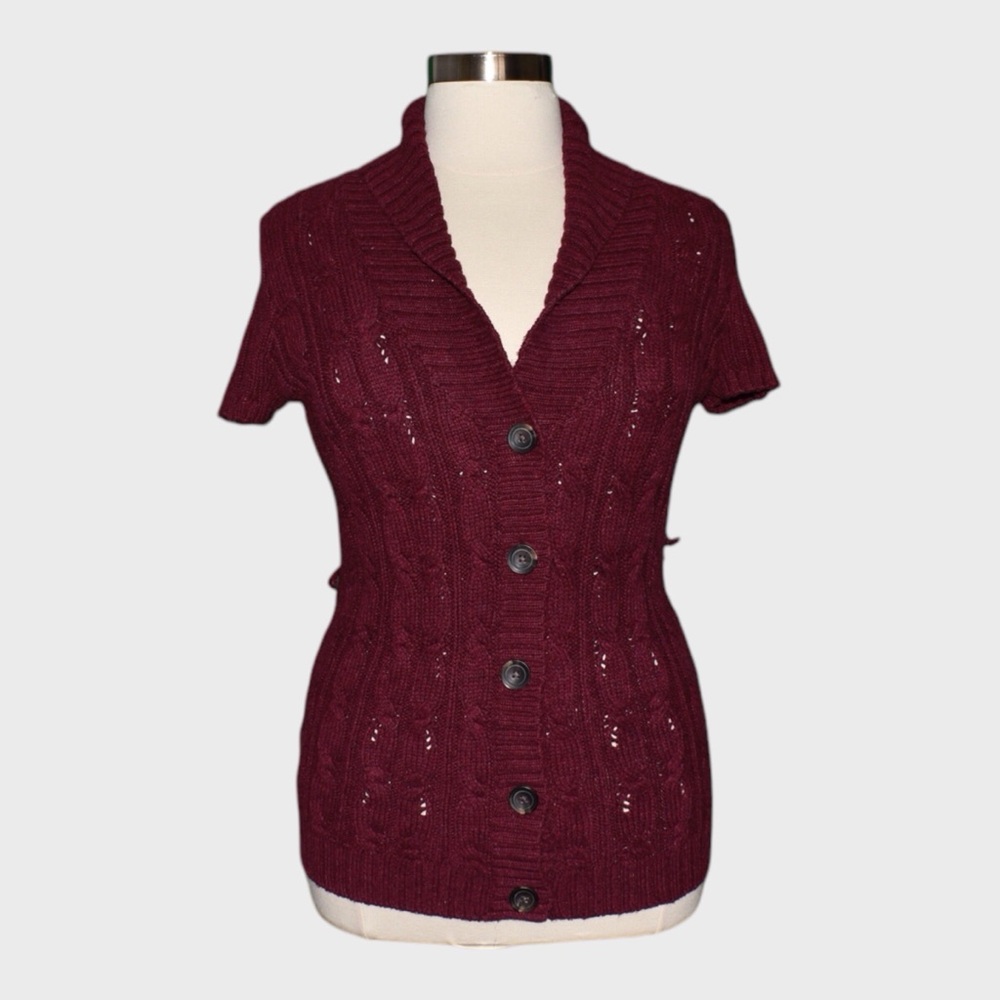 Arizona Cotton Shawl Neck Button Cardigan Sweater